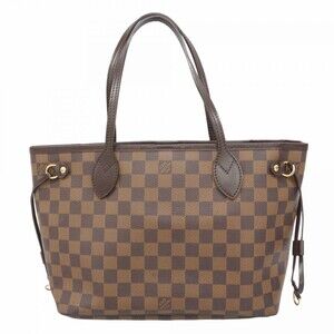 LOUIS VUITTON Brown Damier Neverfull PM Tote Bag
